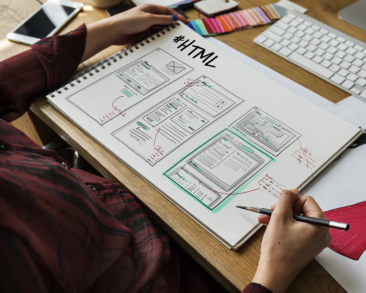 website planning & wireframes