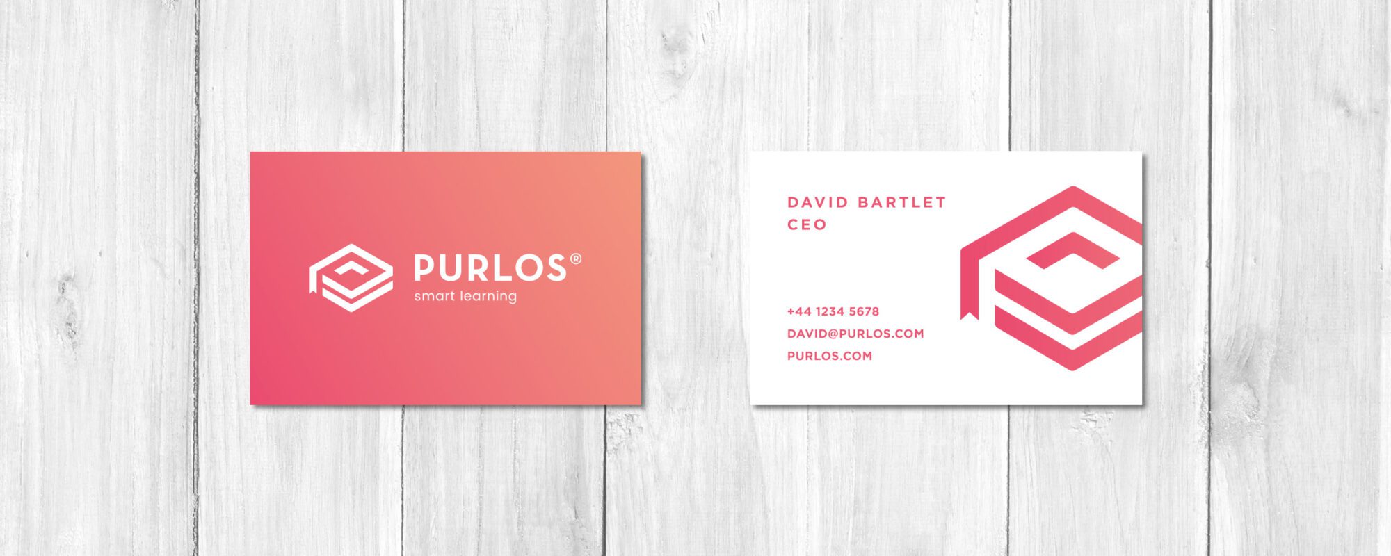 Purlos Business Card Design