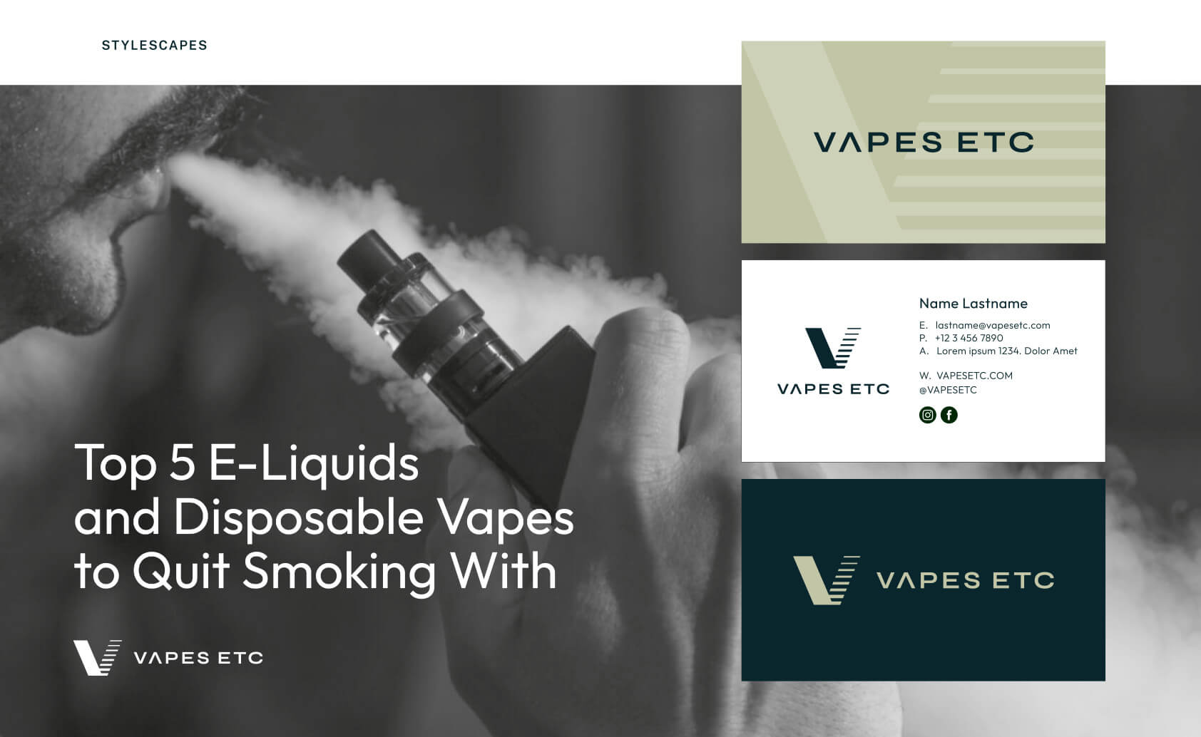 Vaping Store Branding